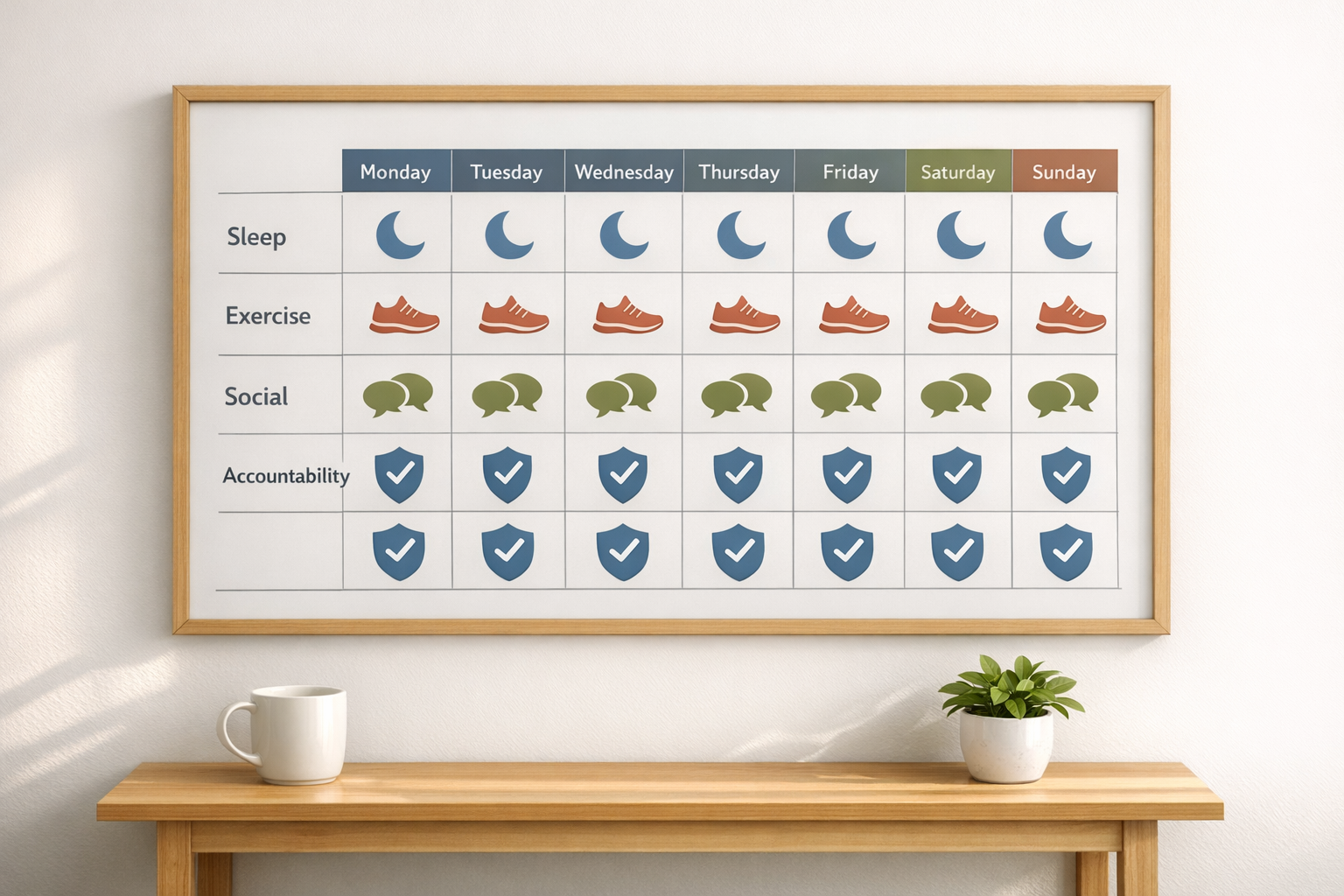 Routines for Relapse Prevention